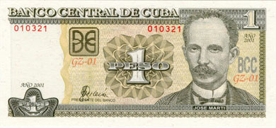 Current Cuban Money