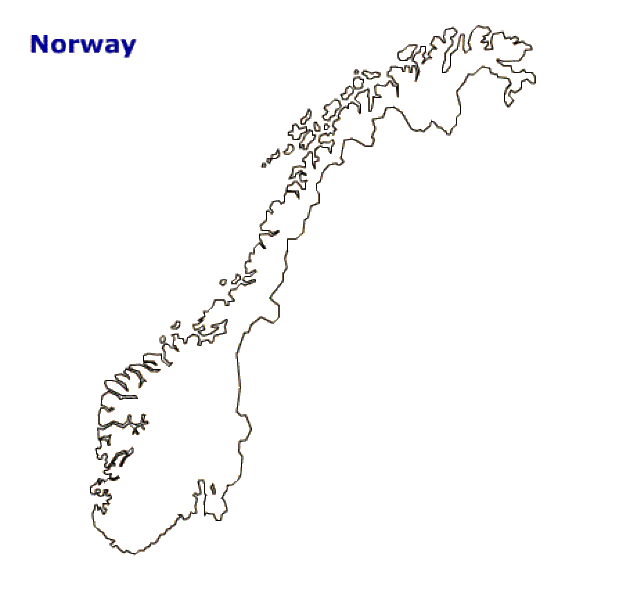 norway map clipart - photo #31
