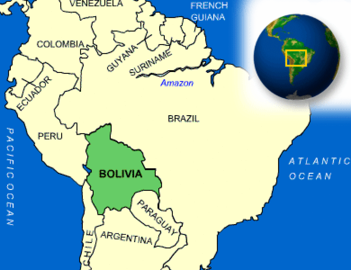An overview of the geography and economy of bolivia