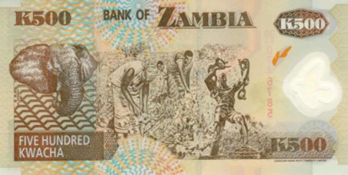 Zambia Set of 2 CRISP Uncirculated Banknotes P31b & P38 10 & 100 Kwacha Undated 