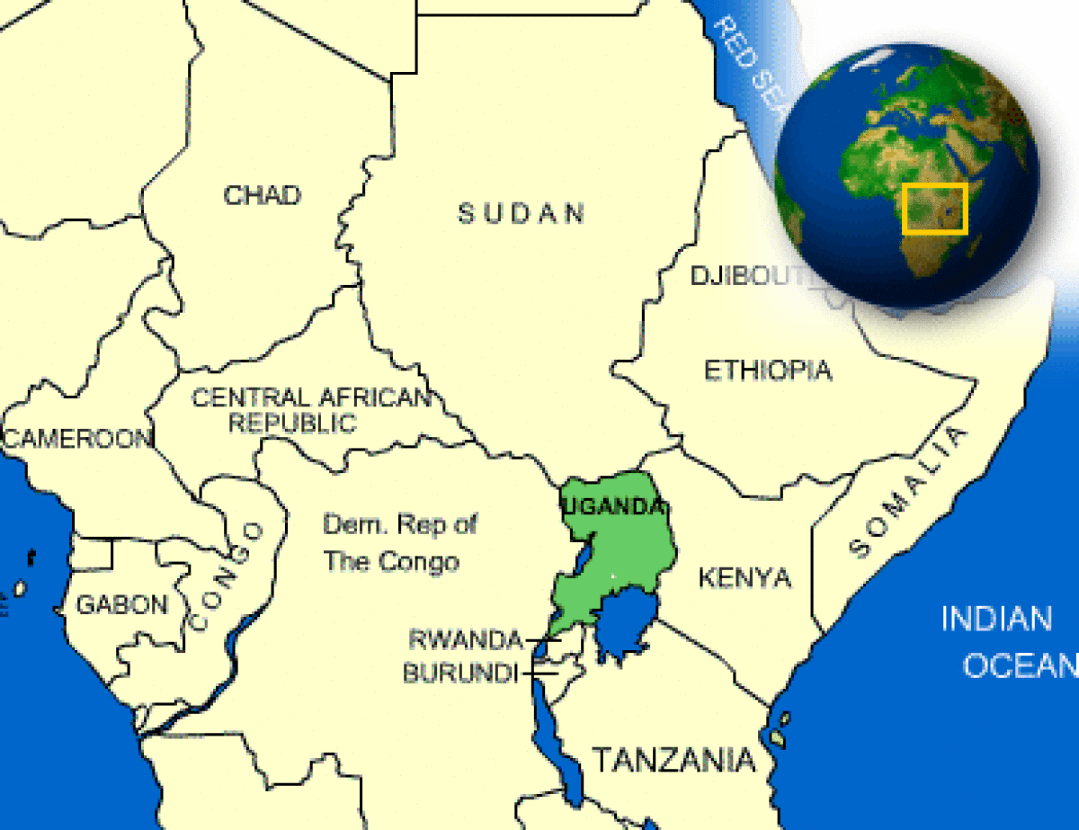 uganda location